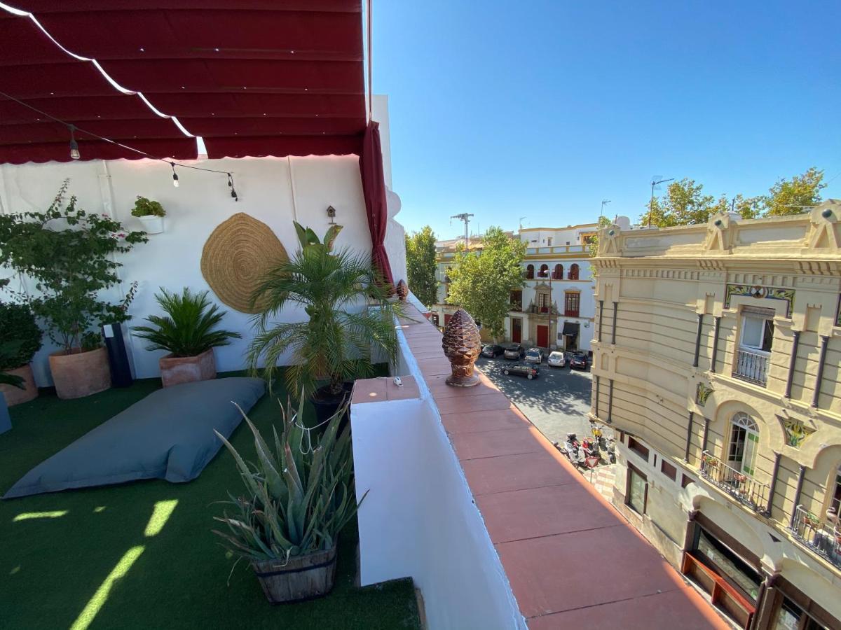 Atico Suite Con Terraza Totalmente Privada En Pleno Centro Historico De Sevilla Екстер'єр фото